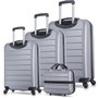 Zoozie Bags Juego de Maletas de 4 Piezas Gris